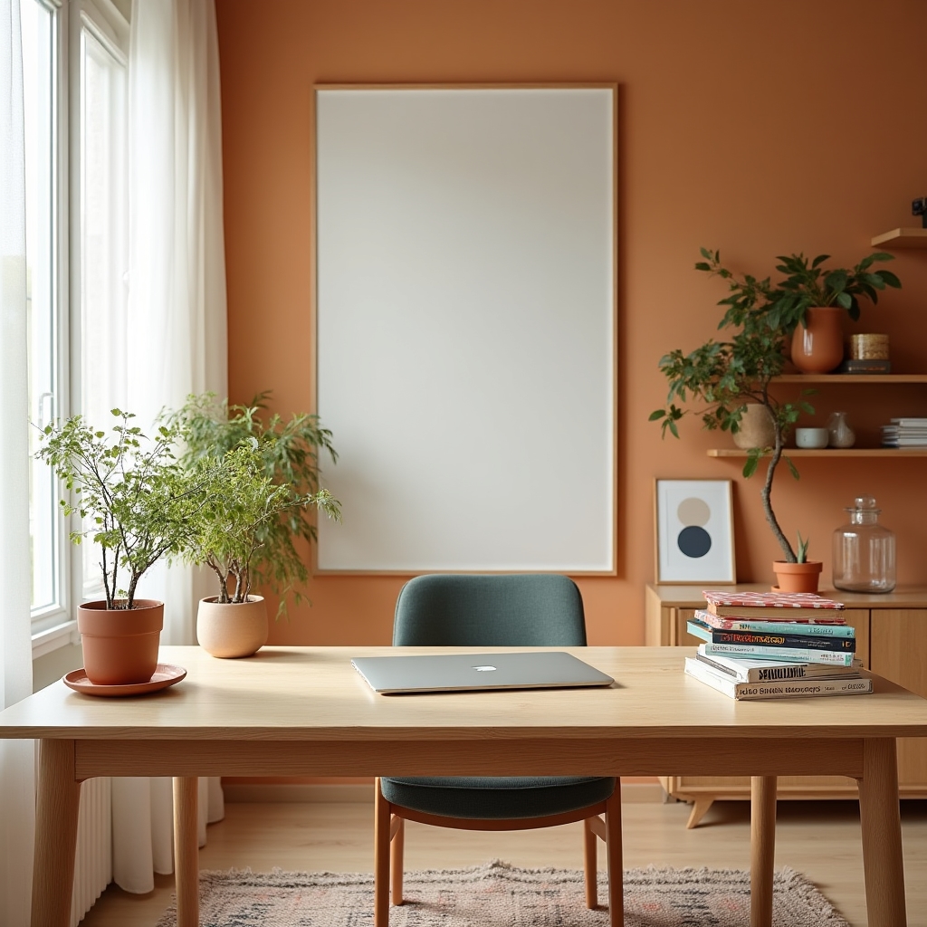 Postazione di lavoro per sessioni di coaching con vista su Roma